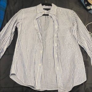 j crew long sleeve button up shirt